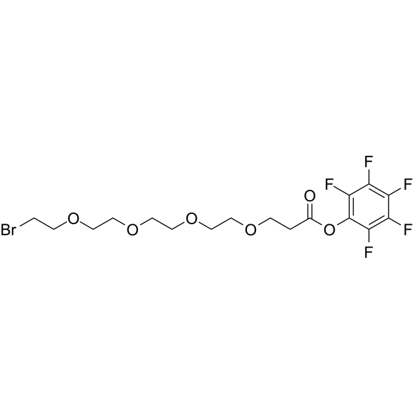 Bromo-PEG4-PFP ester Chemical Structure