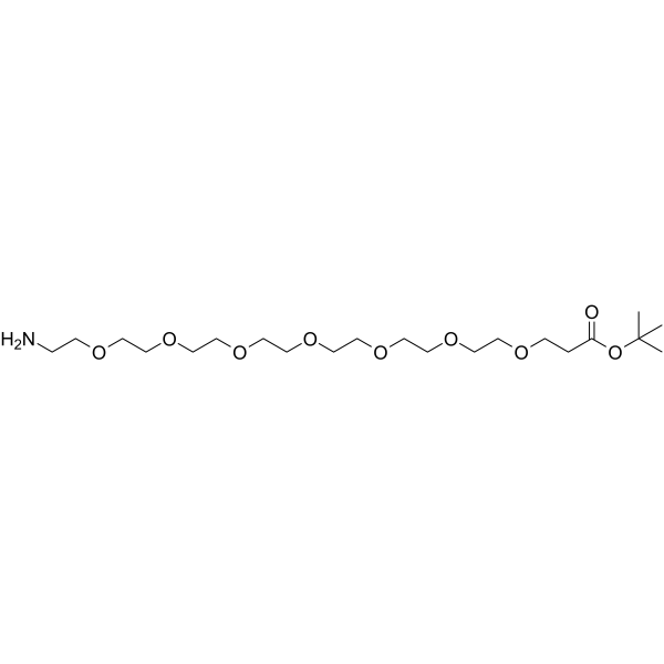 Amino-PEG7-<em>t</em>-butyl ester