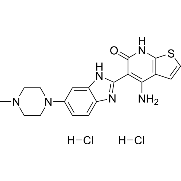 HPK1-IN-2 dihydrochloride Chemical Structure
