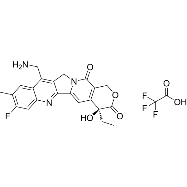 <em>7-Aminomethyl</em>-10-<em>methyl</em>-11-<em>fluoro</em> <em>camptothecin</em> TFA