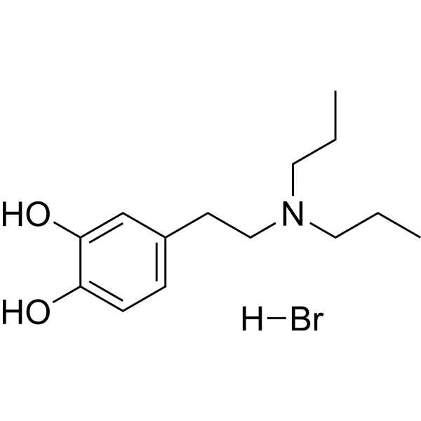 N,N-Dipropyldopamine hydrobromide Chemical Structure