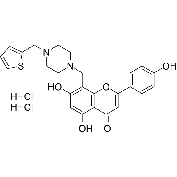 <em>PARP1</em>-IN-5 dihydrochloride