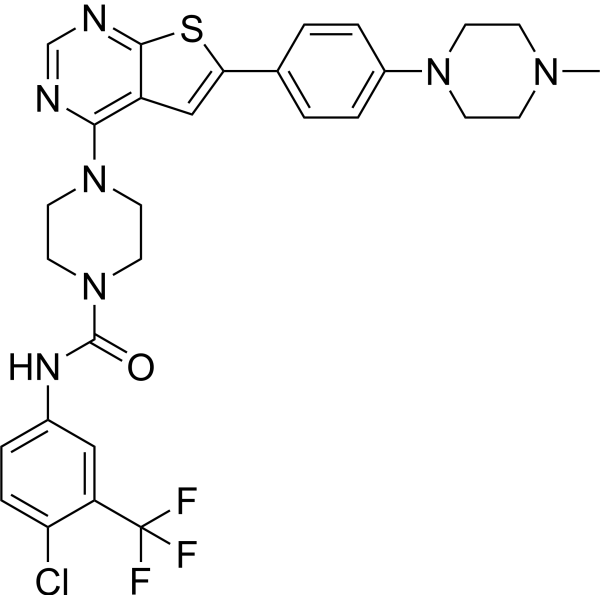 VEGFR-3-IN-1 Chemical Structure