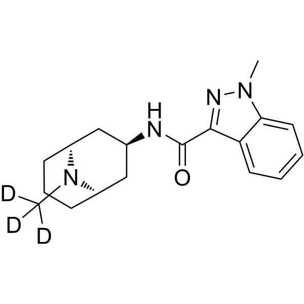 Granisetron-d<sub>3</sub> Chemical Structure