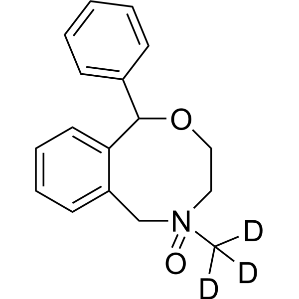 Nefopam-d<sub>3</sub> N-Oxide Chemical Structure