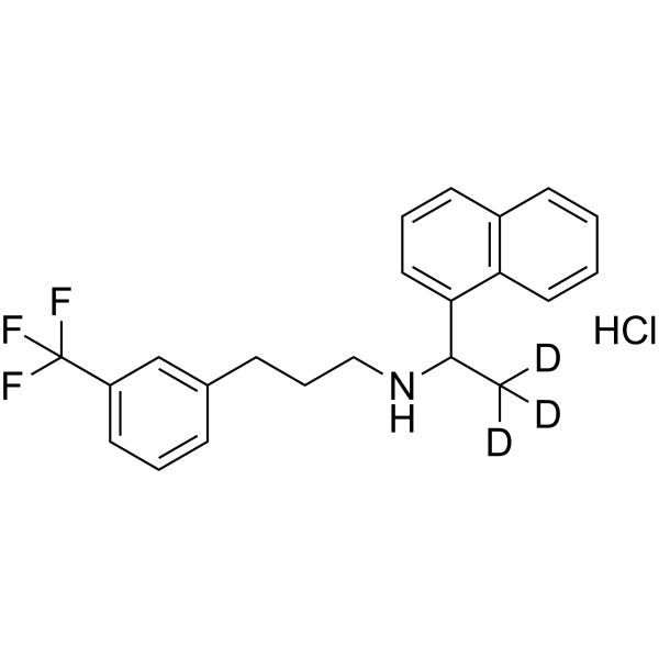 (<em>Rac</em>)-Cinacalcet-d3 hydrochloride