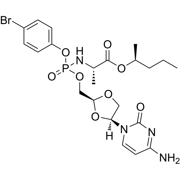 Fostroxacitabine bralpamide Chemical Structure
