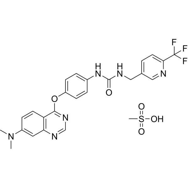 BPR1R024 mesylate Chemical Structure