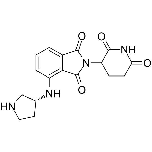 (<em>R</em>)-Pomalidomide-pyrrolidine