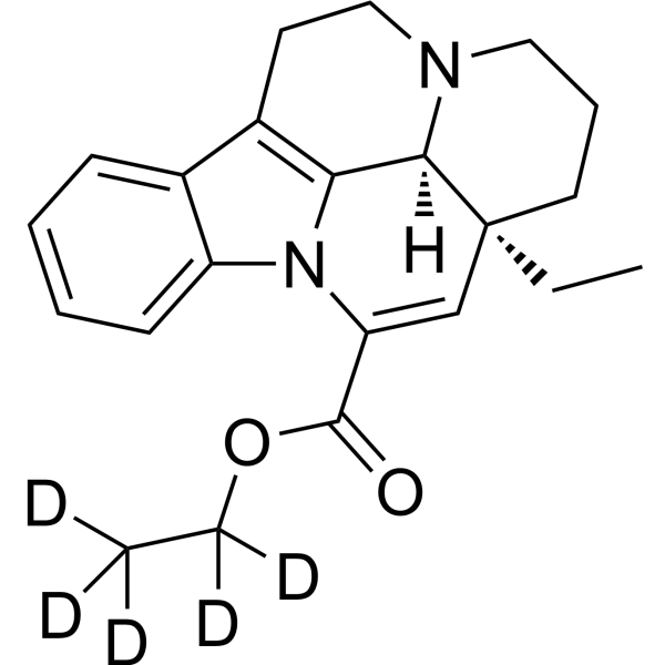 Vinpocetine-d<sub>5</sub> Chemical Structure