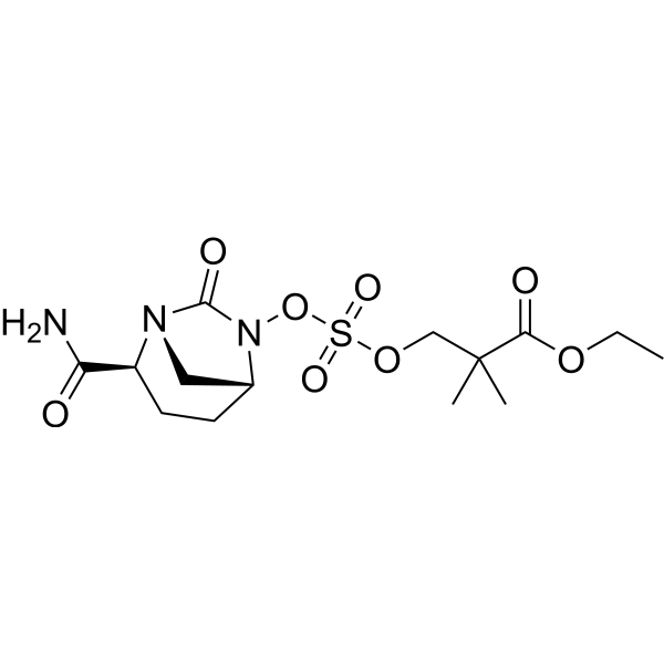 Avibactam tomilopil Chemical Structure