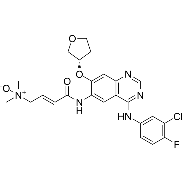 Afatinib N-Oxide Chemical Structure