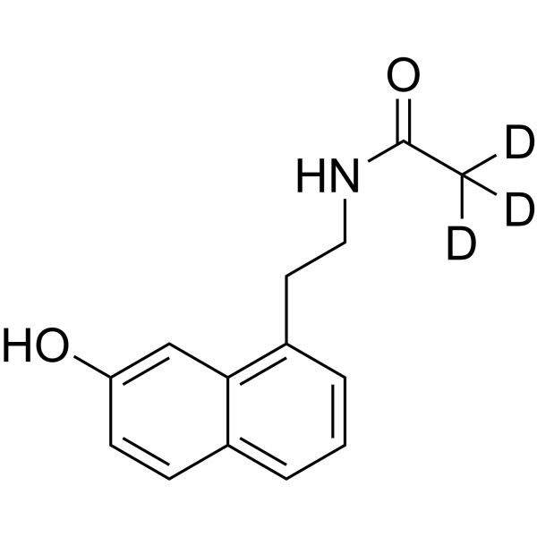 7-<em>Desmethyl</em>-agomelatine-d<em>3</em>