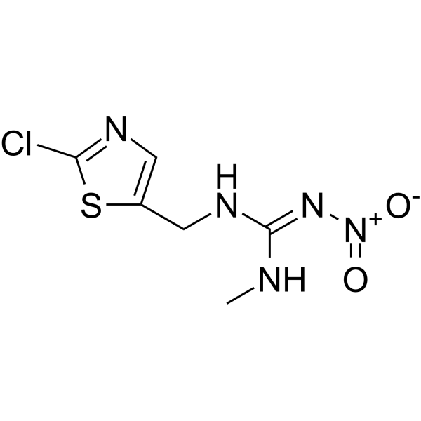Clothianidin Chemical Structure
