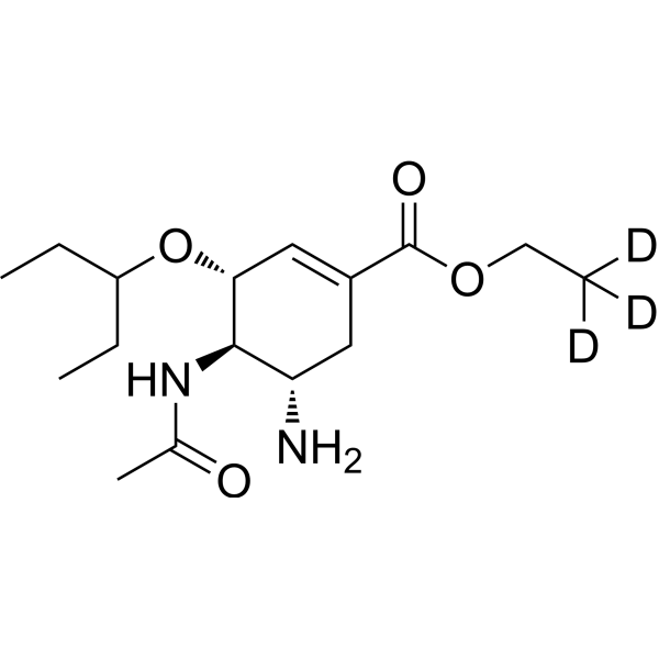 Oseltamivir-d<sub>3</sub>-1 Chemical Structure