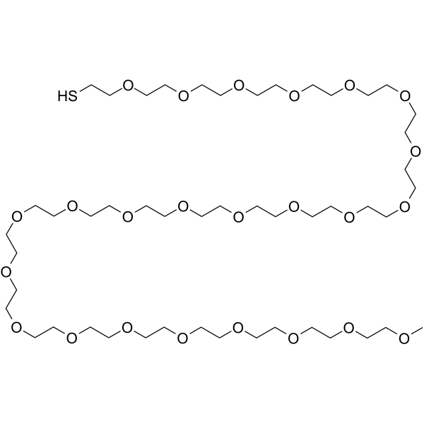m-PEG24-SH Chemical Structure