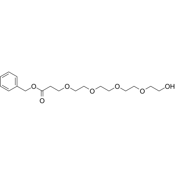 HO-PEG4-benzyl ester Chemical Structure