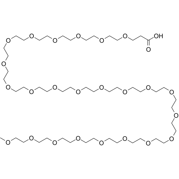 m-PEG24-acid Chemical Structure