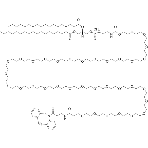 DSPE-PEG36-DBCO Chemical Structure