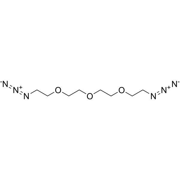 Azido-PEG3-azide Chemical Structure