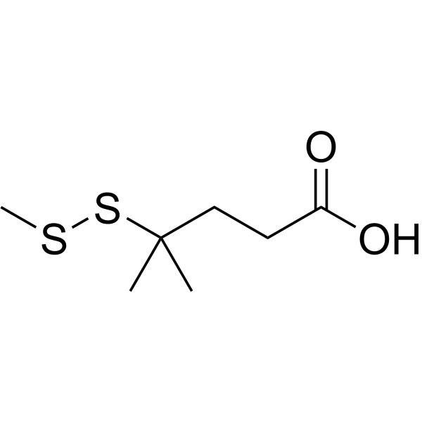 <em>4</em>-<em>Methyl</em>-<em>4</em>-(methyldisulfanyl)pentanoic acid