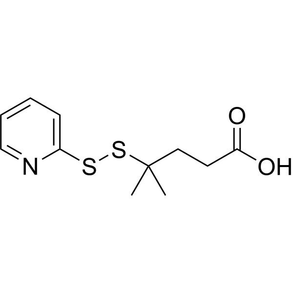 <em>4</em>-<em>Methyl</em>-<em>4</em>-(pyridin-2-yldisulfanyl)pentanoic acid