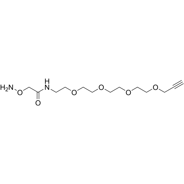 Aminooxy-amido-PEG4-propargyl