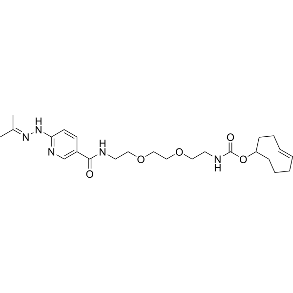 HyNic-PEG2-TCO Chemical Structure