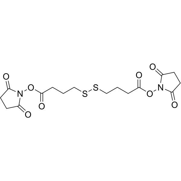 Bis-SS-C3-NHS ester Chemical Structure