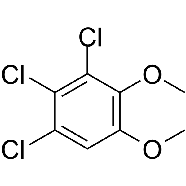 3,4,5-Trichloroveratrole Chemical Structure