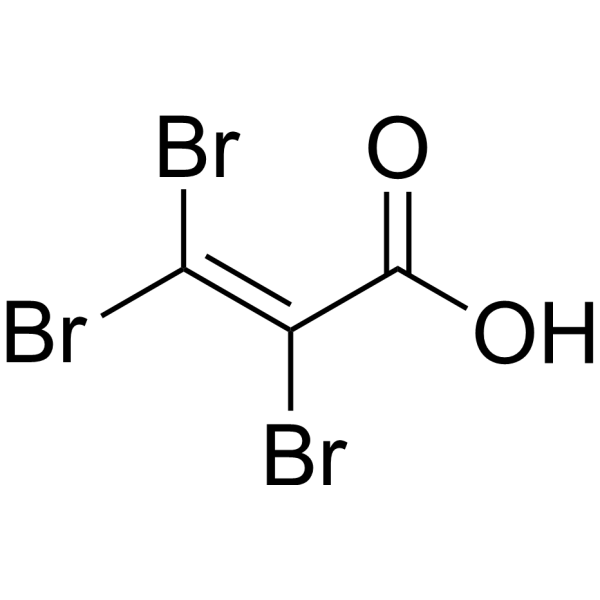 2,3,3-Tribromopropenoic acid Chemical Structure