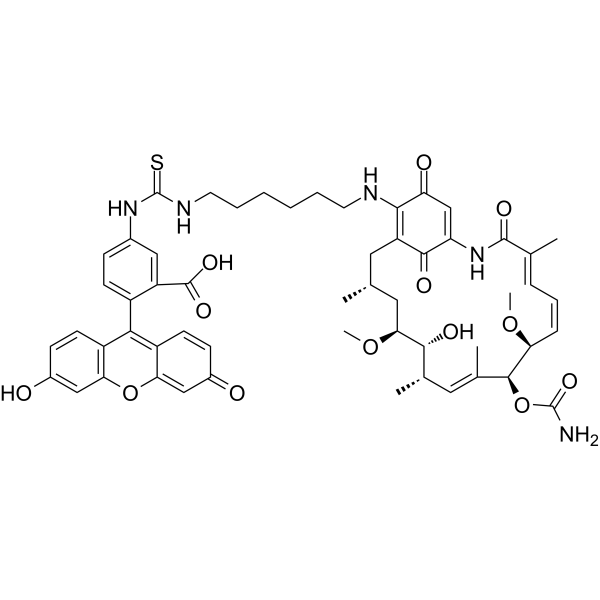 Geldanamycin-FITC Chemical Structure
