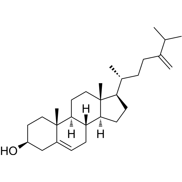 24-Methylenecholesterol Chemical Structure