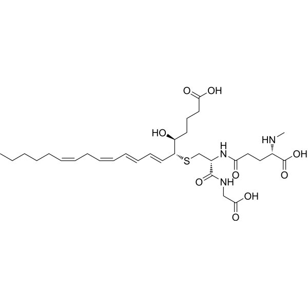 N-Methyl Leukotriene C4 Chemical Structure