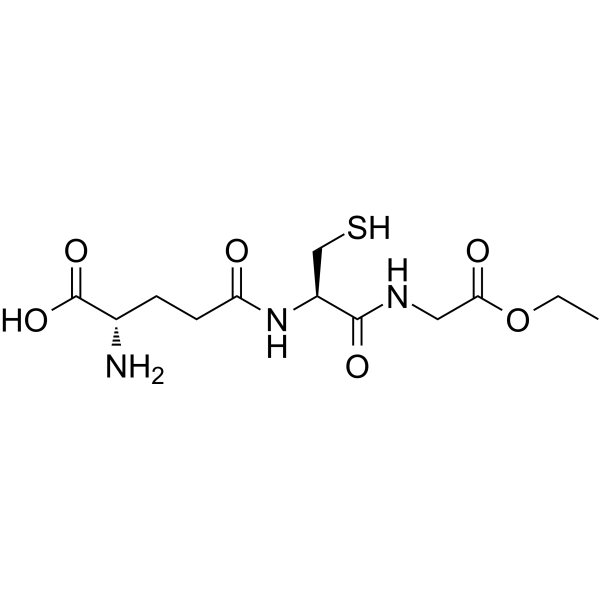 Glutathione ethyl ester Chemical Structure