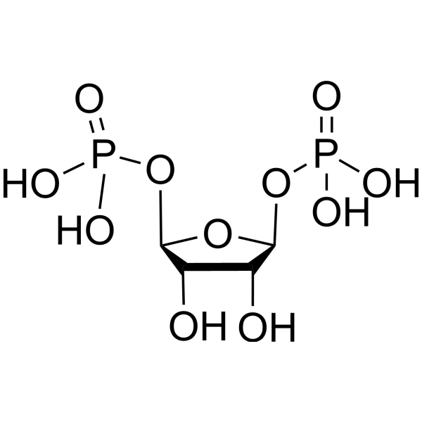 2,5-Anhydro-D-glucitol-1,6-diphosphate Chemical Structure