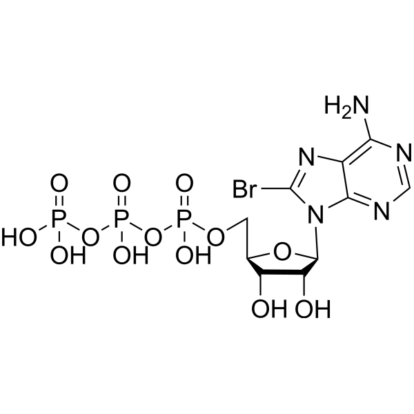 8-Bromo-ATP Chemical Structure
