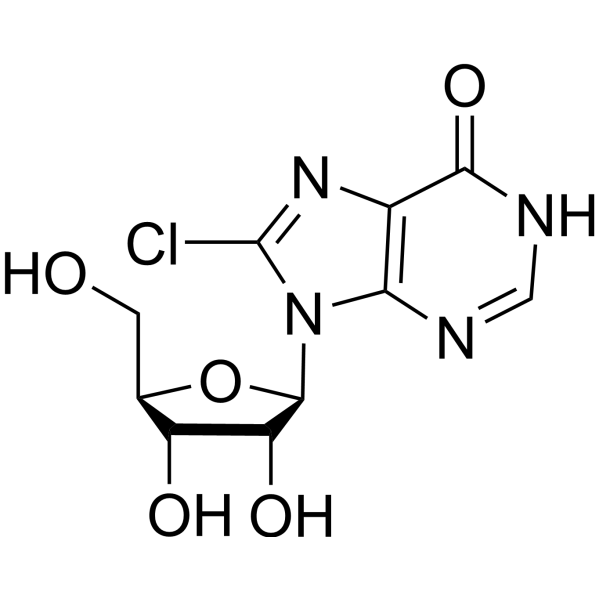 8-Chloroinosine Chemical Structure
