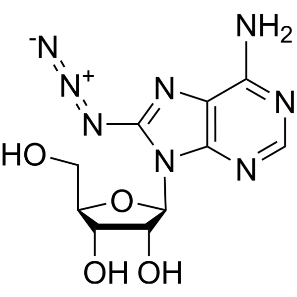 8-Azidoadenosine Chemical Structure
