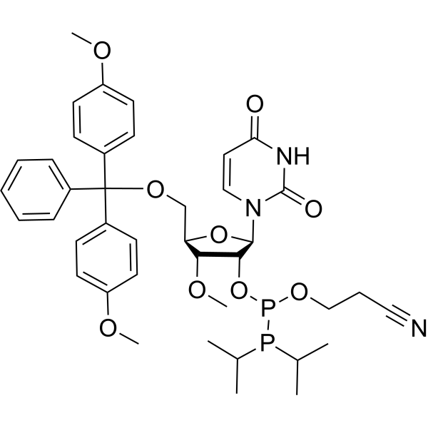 5'-<em>O</em>-DMTr-3'-<em>O</em>-methyl uridine-3'-CED-phosphoramidite
