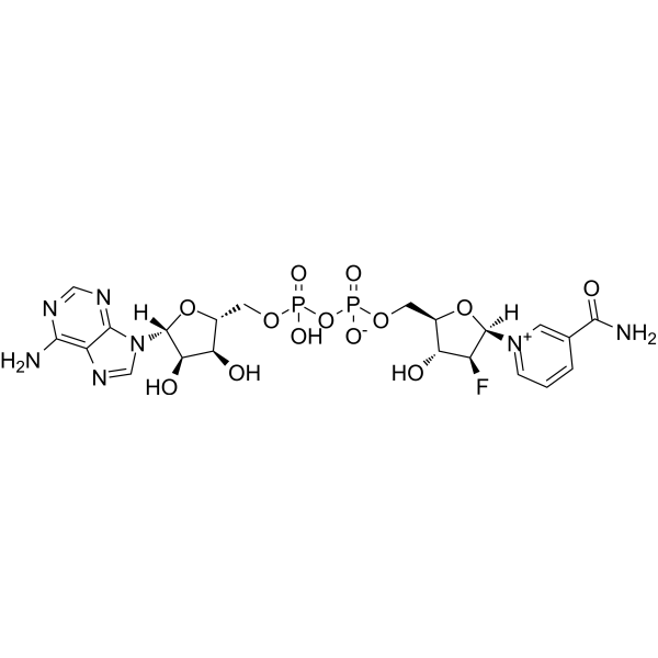 Ara-F-NAD+ Chemical Structure