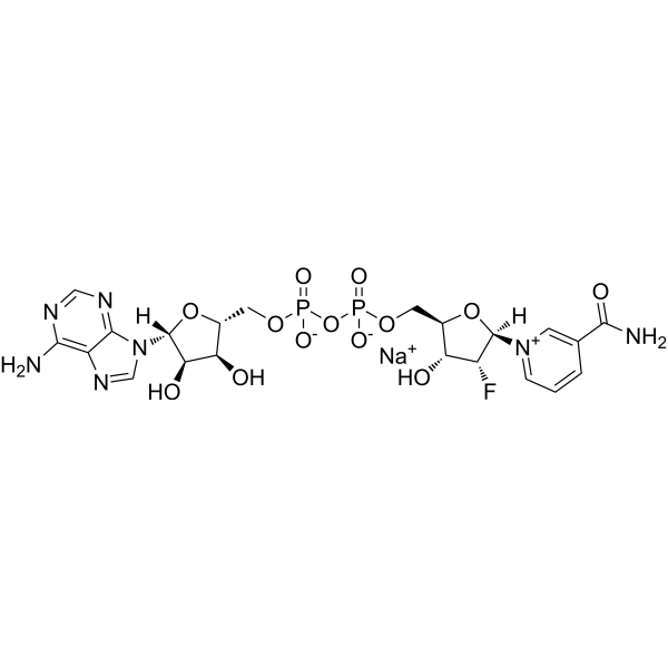 Ara-F-NAD+ sodium Chemical Structure