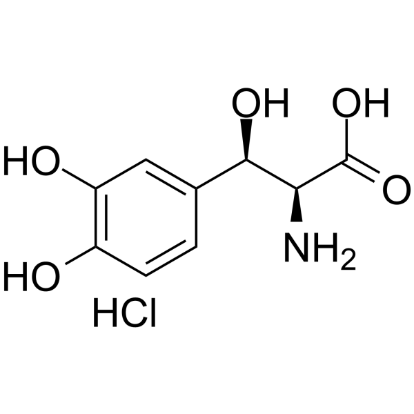 Droxidopa hydrochloride Chemical Structure