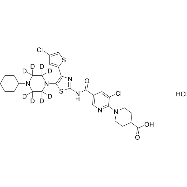 Avatrombopag-<em>d</em>8 hydrochloride