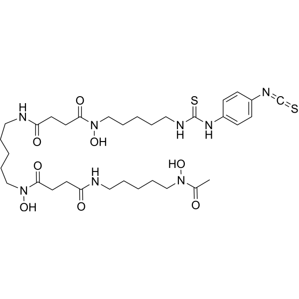 p-SCN-Bn-deferoxamine Chemical Structure