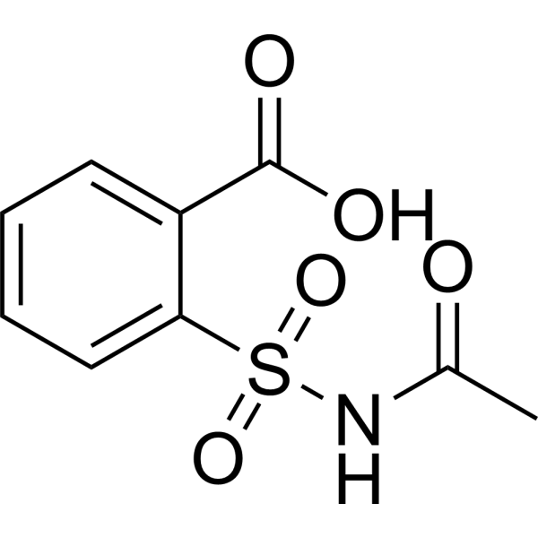 N-Acetyl-2-carboxybenzenesulfonamide Chemical Structure