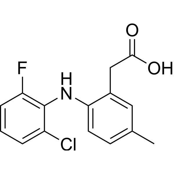 Lumiracoxib Chemical Structure