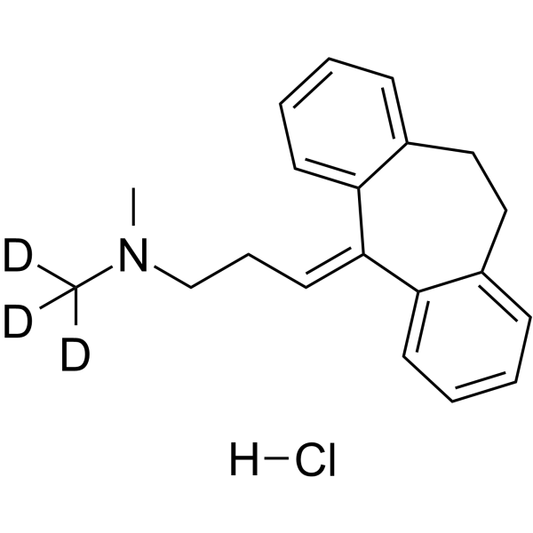 Amitriptyline-d3 hydrochloride Chemical Structure