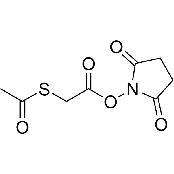 N-Succinimidyl-S-acetylthioacetate Chemical Structure