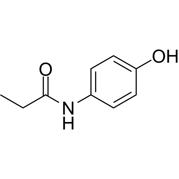 4-Propionamidophenol Chemical Structure